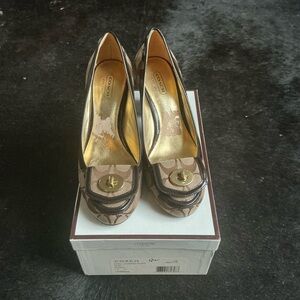 Coach Cybel Heels - size 7.0